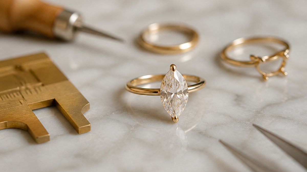 Marquise Cut Engagement Ring Styling Tips for 2026 – Native Jewel