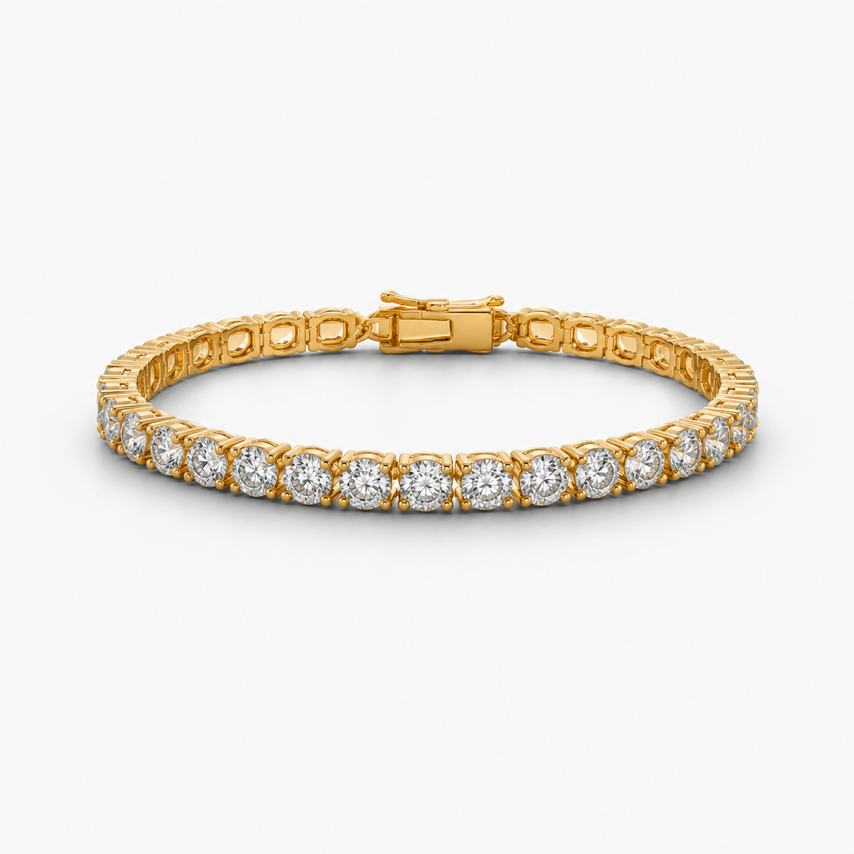 Lab-Grown Diamond Tennis Bracelets