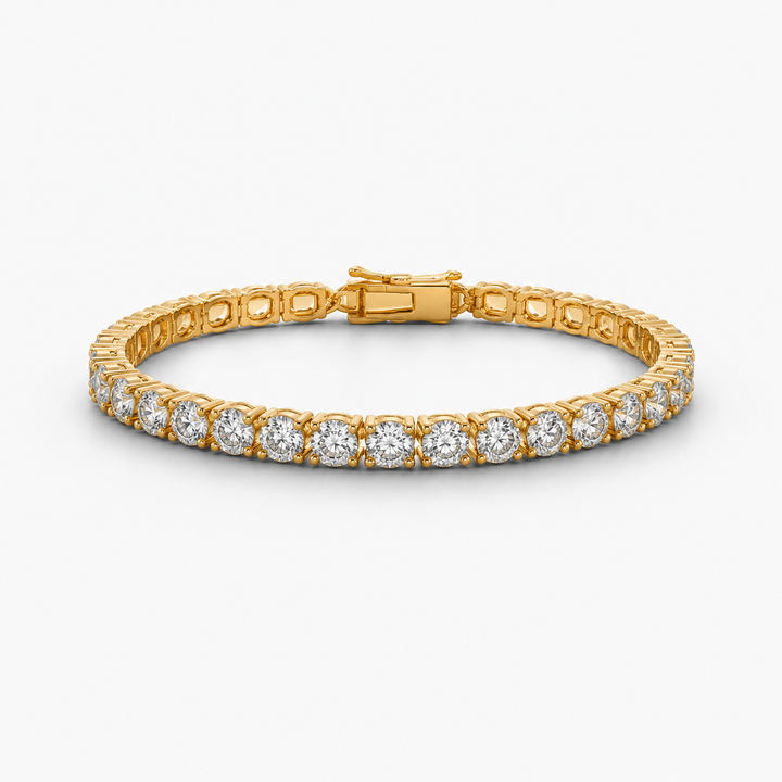 Lab-Grown Diamond Tennis Bracelets