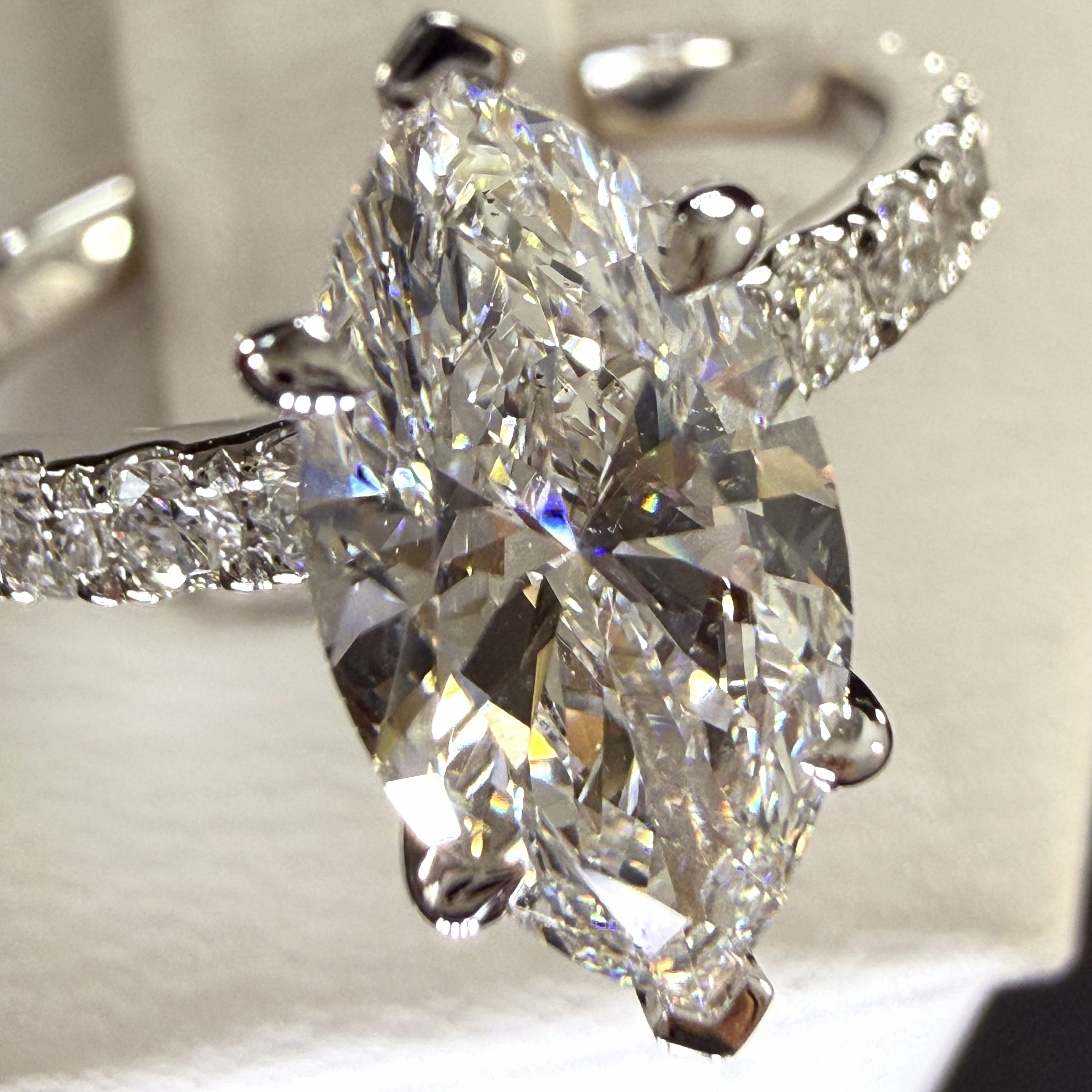 Marquise Cut Diamond engagement ring
