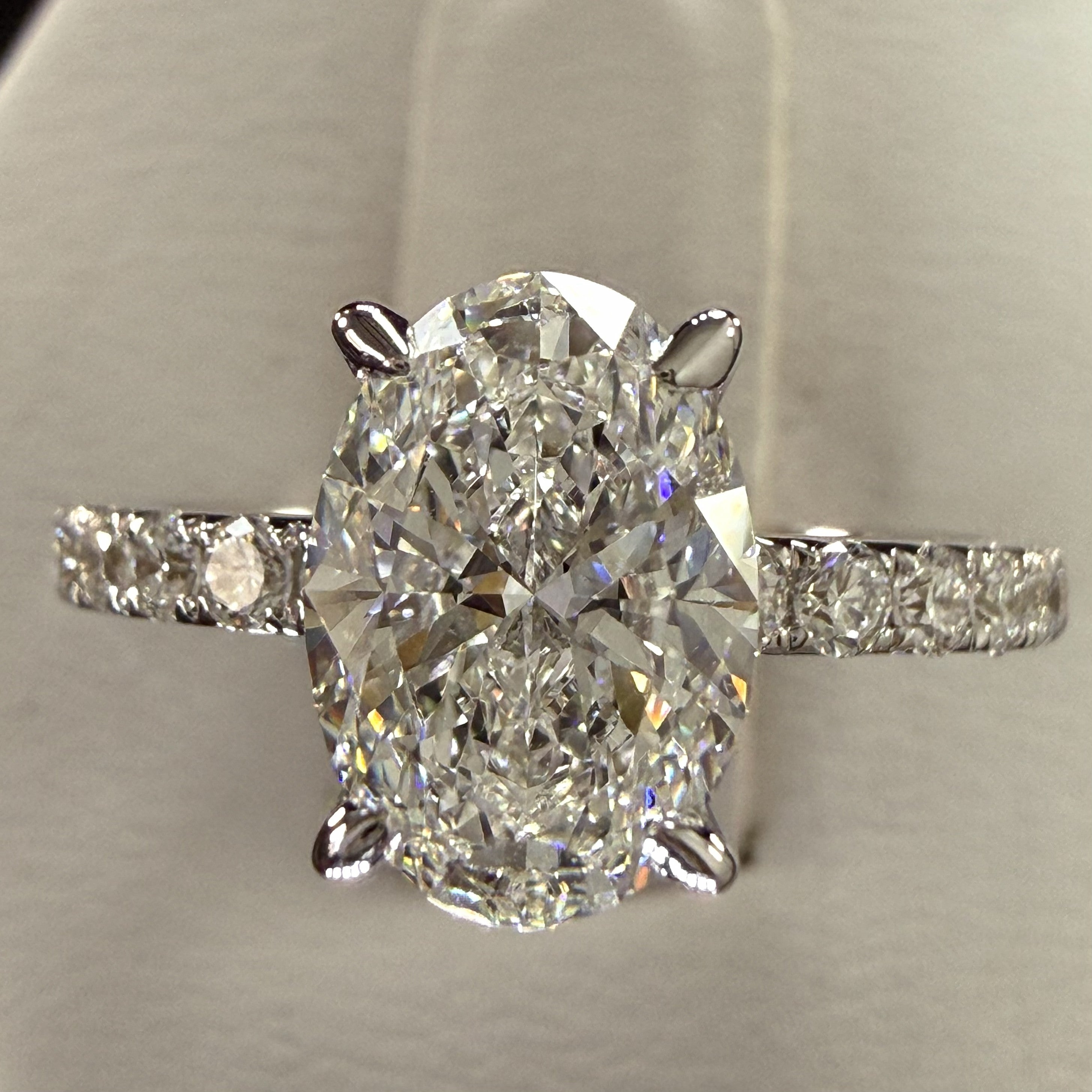 2.25ct Oval Cut Diamond Engagement Ring | Native Jewel