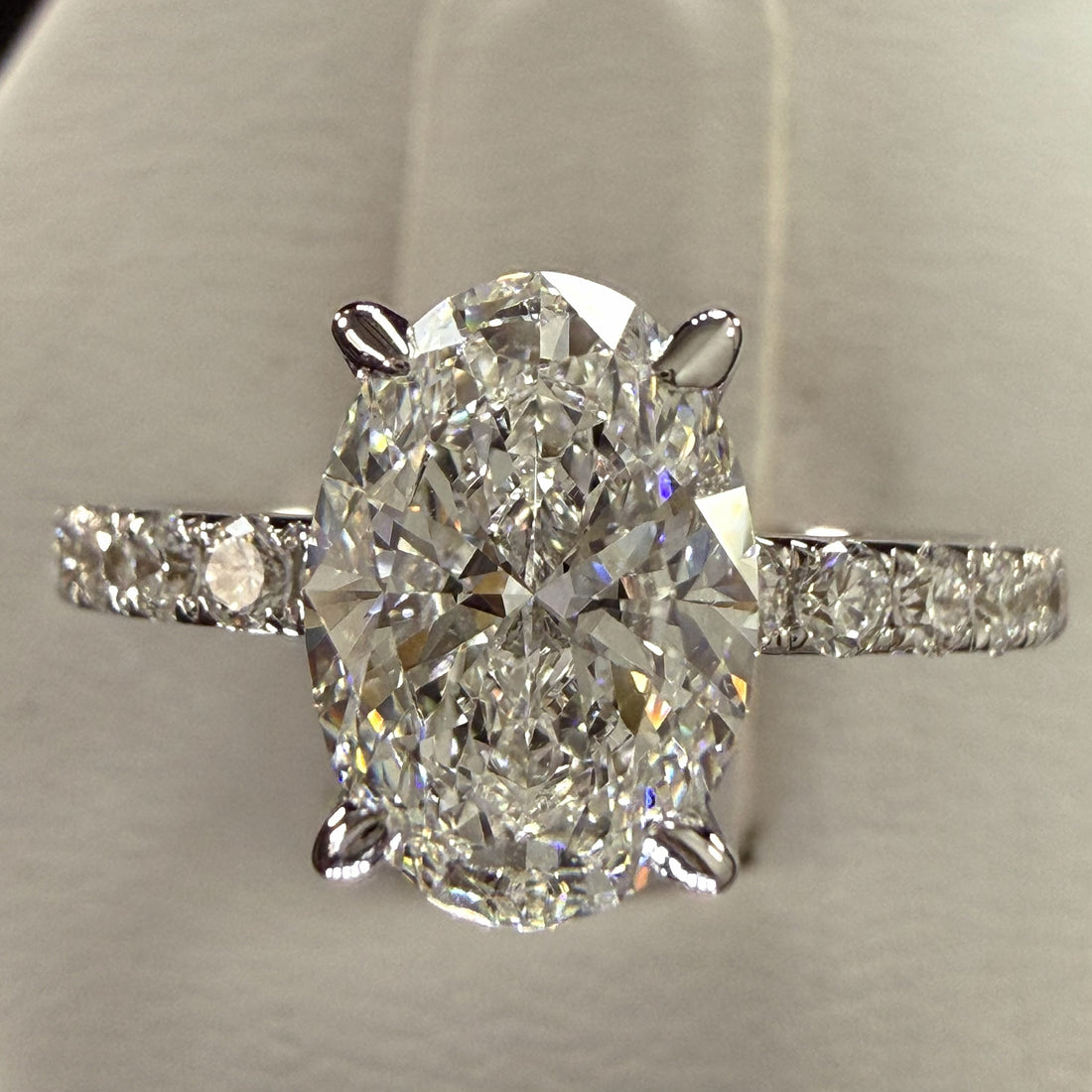 2.25ct Oval Cut Diamond Engagement Ring | Native Jewel