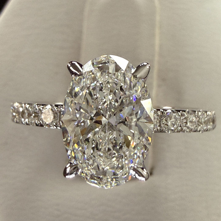 2.25ct Oval Cut Diamond Engagement Ring | Native Jewel