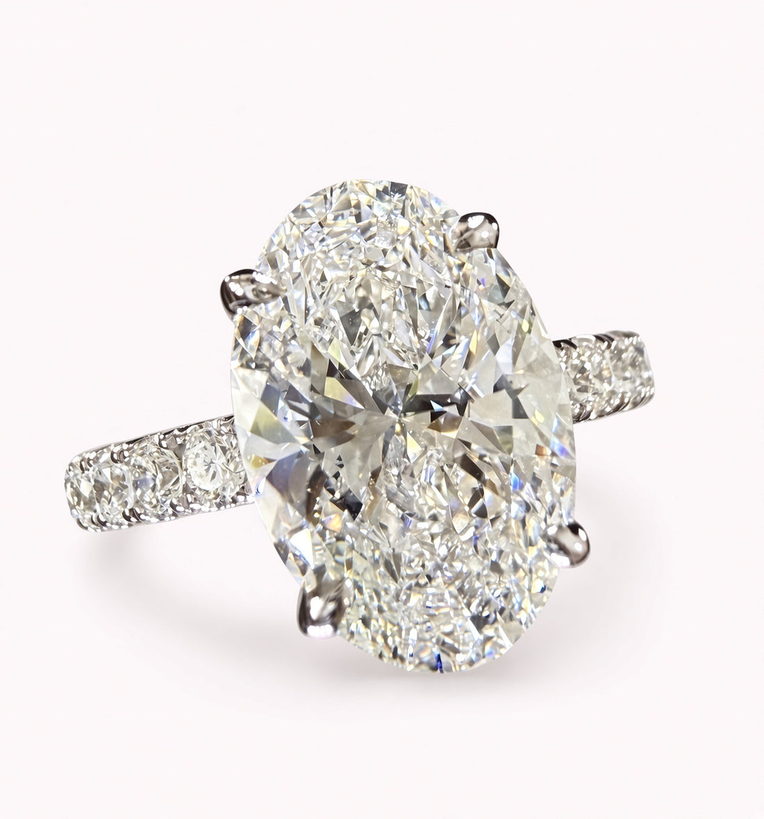 2.75ct Oval Cut Diamond Engagement Ring