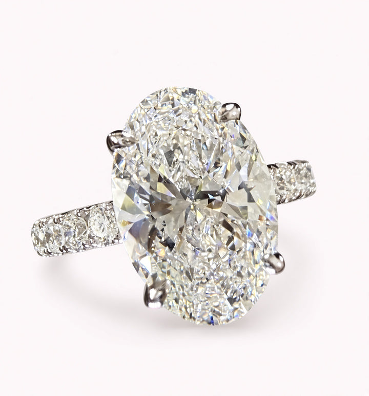 2.75ct Oval Cut Diamond Engagement Ring