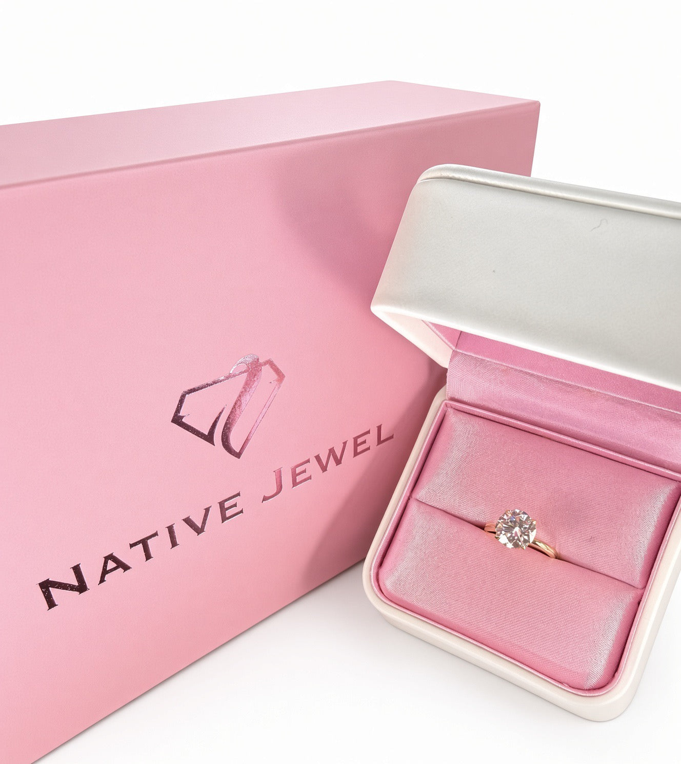 3.00ct Round D/VS1 Lab-Grown Diamond Solitaire Engagement Ring | 14K Yellow Gold | IGI Cert.