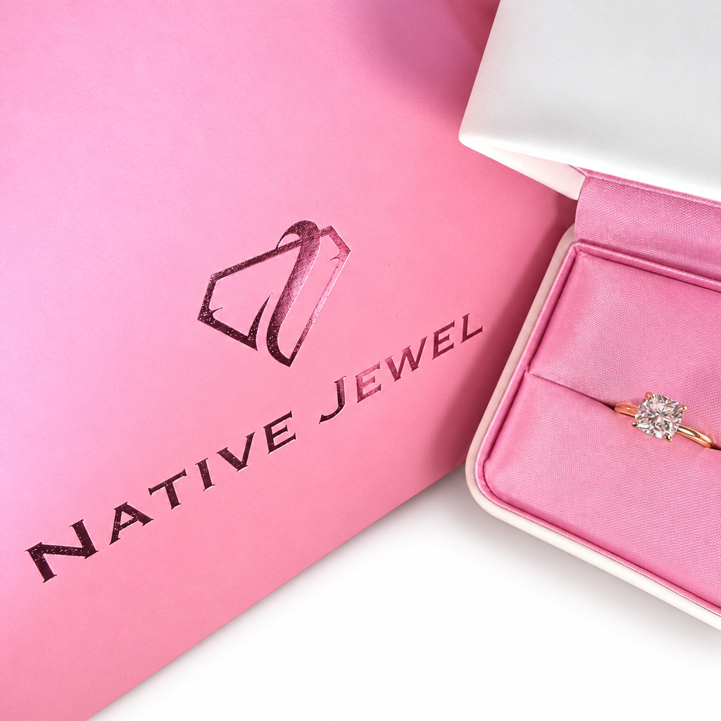 Native Jewel packaging on white