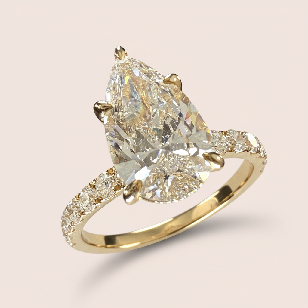 Pear ring 1