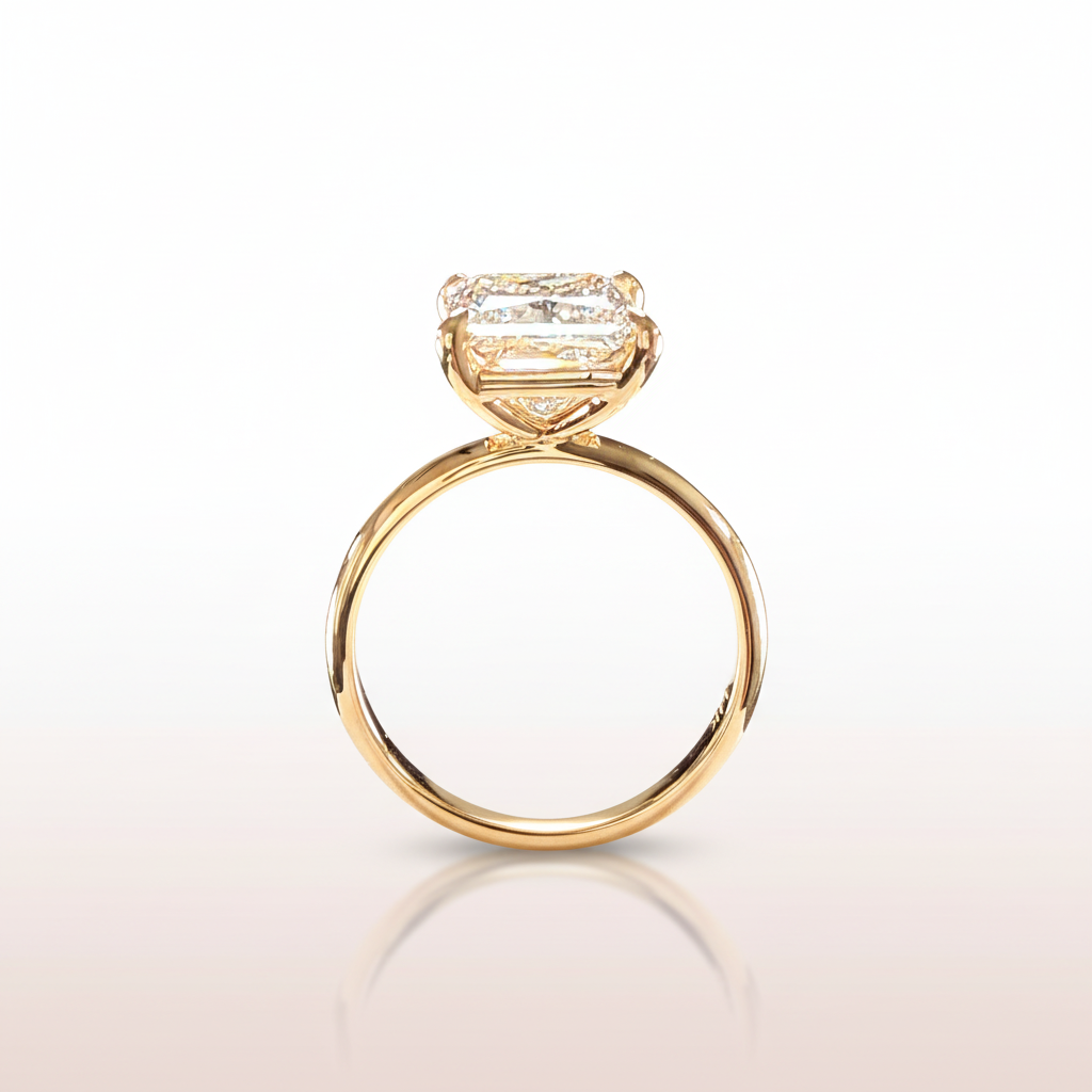Princess ring cleaned image 5