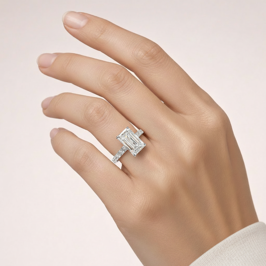 Ring on hand