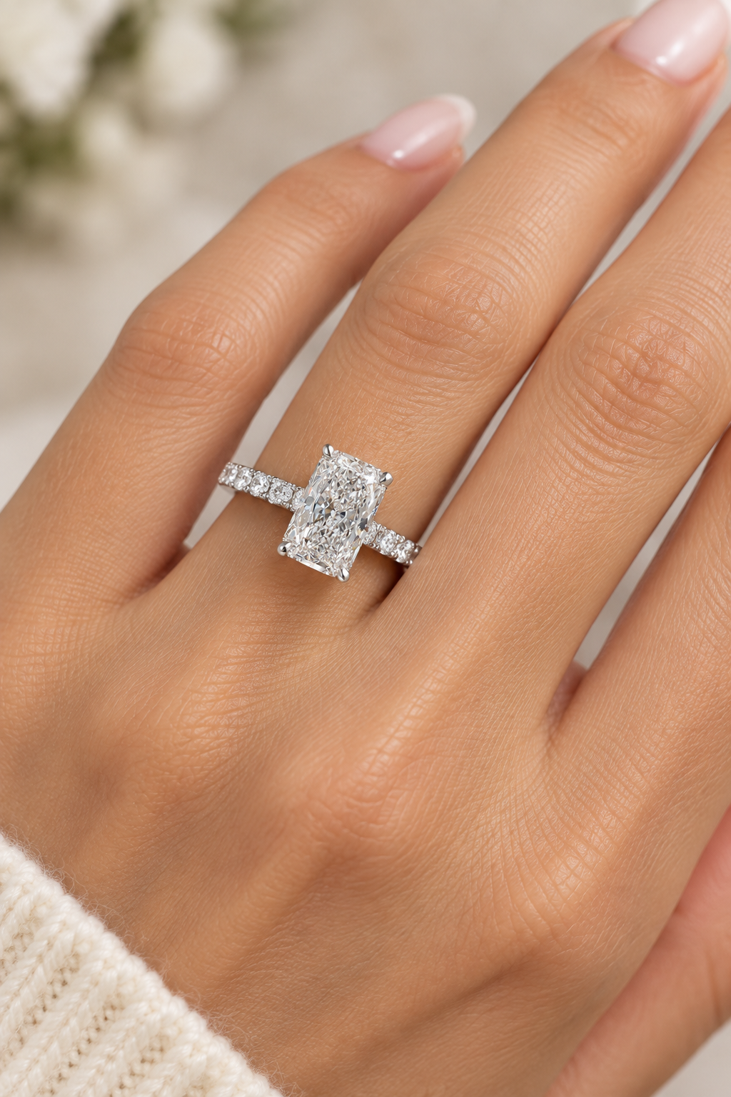 Ring worn on hand